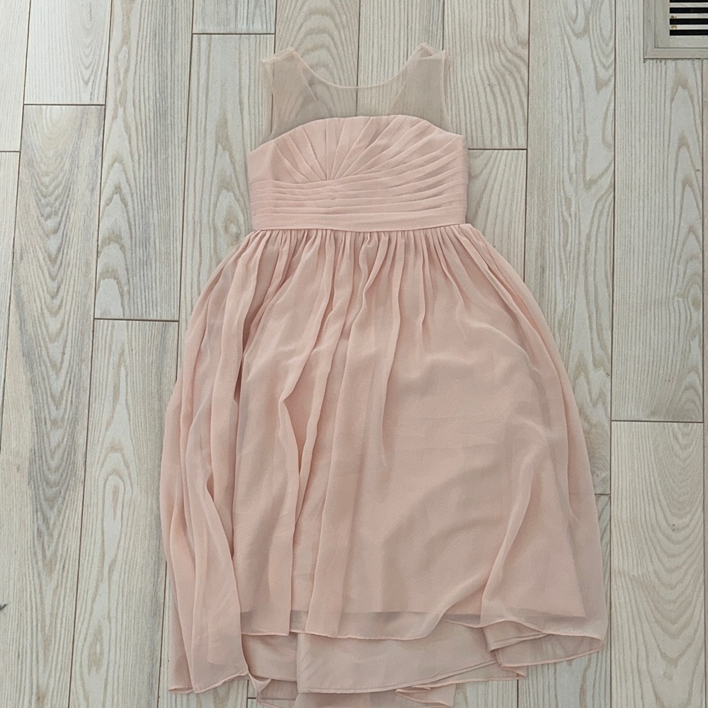 Charming Blush Tulle Kids Formal Dress